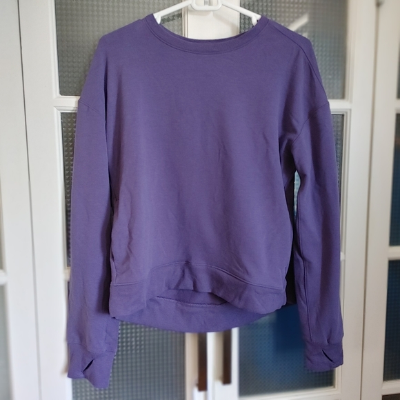 2/$35 Womens Purple Crewneck Sweatshirt - Picture 4 of 10